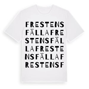 Frestensfälla ordlek t-shirt – ekologisk bomull t-shirt från Pinshirt