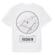 White t-shirt med Fridhem t-shirt
