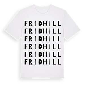 Fridhill ordlek t-shirt – ekologisk bomull t-shirt från Pinshirt