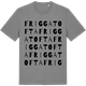 Mid Heather Gray t-shirt med Friggatofta ordlek t-shirt