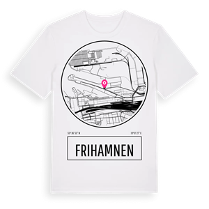 Frihamnen t-shirt – ekologisk bomull t-shirt från Pinshirt