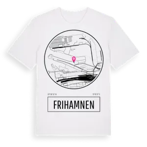 Frihamnen t-shirt – ekologisk bomull t-shirt från Pinshirt
