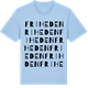 Blue Soul t-shirt med Friheden ordlek t-shirt