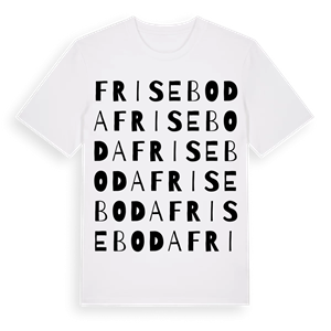 Friseboda ordlek t-shirt – ekologisk bomull t-shirt från Pinshirt