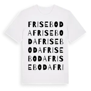 Friseboda ordlek t-shirt – ekologisk bomull t-shirt från Pinshirt