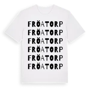 Fröatorp ordlek t-shirt – ekologisk bomull t-shirt från Pinshirt