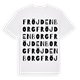 Fröjdenborg ordlek t-shirt