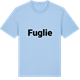 Blue Soul t-shirt med Fuglie fetstil t-shirt