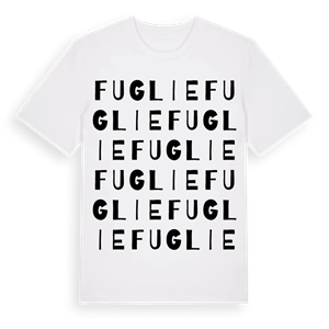 Fuglie ordlek t-shirt – ekologisk bomull t-shirt från Pinshirt