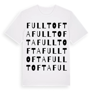 Fulltofta ordlek t-shirt – ekologisk bomull t-shirt från Pinshirt