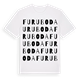 Furuboda ordlek t-shirt