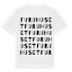 Furuhuset ordlek t-shirt