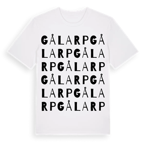Gålarp ordlek t-shirt – ekologisk bomull t-shirt från Pinshirt