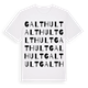 Galthult ordlek t-shirt
