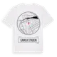 White t-shirt med Gamla Staden t-shirt
