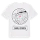 White t-shirt med Gamla Staden t-shirt