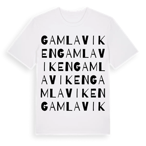 Gamla Viken ordlek t-shirt – ekologisk bomull t-shirt från Pinshirt