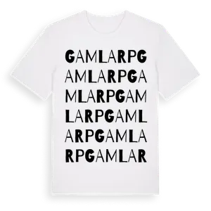 Gamlarp ordlek t-shirt – ekologisk bomull t-shirt från Pinshirt