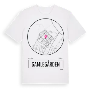 Gamlegården t-shirt – ekologisk bomull t-shirt från Pinshirt