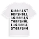 Gammalstorps mölla ordlek t-shirt