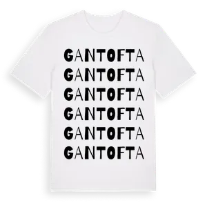 Gantofta ordlek t-shirt – ekologisk bomull t-shirt från Pinshirt