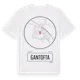 White t-shirt med Gantofta t-shirt