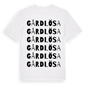 Gårdlösa ordlek t-shirt – ekologisk bomull t-shirt från Pinshirt