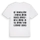 Gärdslöv ordlek t-shirt