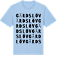 Blue Soul t-shirt med Gärdslöv ordlek t-shirt