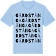 Blue Soul t-shirt med Gårdstånga ordlek t-shirt