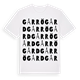 Gårrö gård ordlek t-shirt