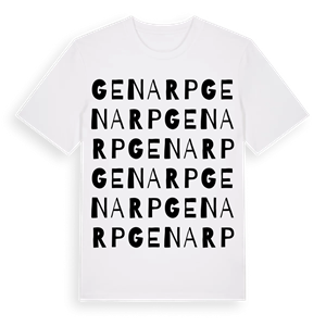 Genarp ordlek t-shirt – ekologisk bomull t-shirt från Pinshirt