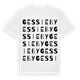 Gessie by ordlek t-shirt