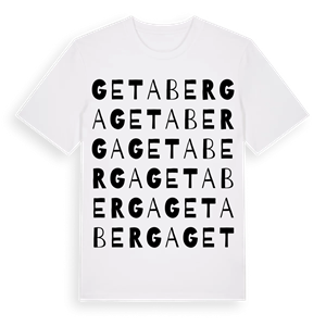 Getaberga ordlek t-shirt – ekologisk bomull t-shirt från Pinshirt