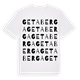 Getaberga ordlek t-shirt