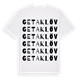 Getaklöv ordlek t-shirt