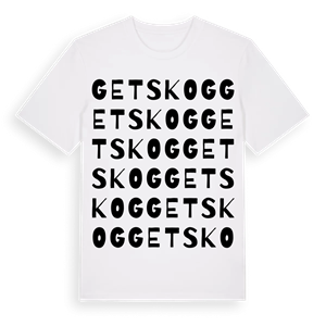 Getskog ordlek t-shirt – ekologisk bomull t-shirt från Pinshirt