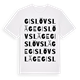 Gislövs läge ordlek t-shirt