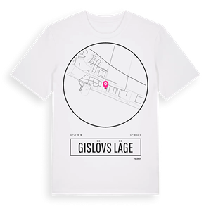 Gislövs läge t-shirt – ekologisk bomull t-shirt från Pinshirt