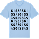 Blue Soul t-shirt med Gissås ordlek t-shirt
