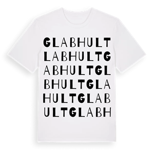 Glabhult ordlek t-shirt – ekologisk bomull t-shirt från Pinshirt