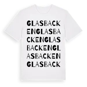 Glasbacken ordlek t-shirt – ekologisk bomull t-shirt från Pinshirt