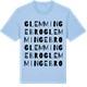 Blue Soul t-shirt med Glemmingebro ordlek t-shirt