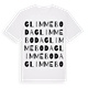 Glimmeboda ordlek t-shirt