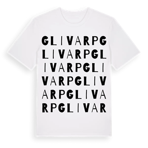 Glivarp ordlek t-shirt – ekologisk bomull t-shirt från Pinshirt