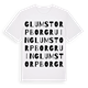 Glumstorp Borgruin ordlek t-shirt
