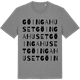 Mid Heather Gray t-shirt med Göingahuset ordlek t-shirt