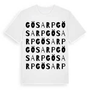 Gösarp ordlek t-shirt – ekologisk bomull t-shirt från Pinshirt