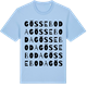 Blue Soul t-shirt med Gösseboda ordlek t-shirt