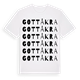 Gottåkra ordlek t-shirt